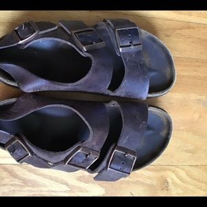 COPY - Birkenstocks (used) with back-strap